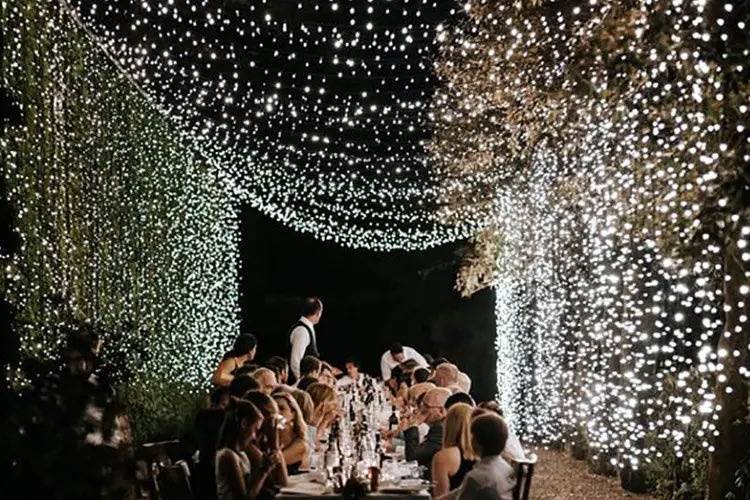 Illuminazione matrimonio