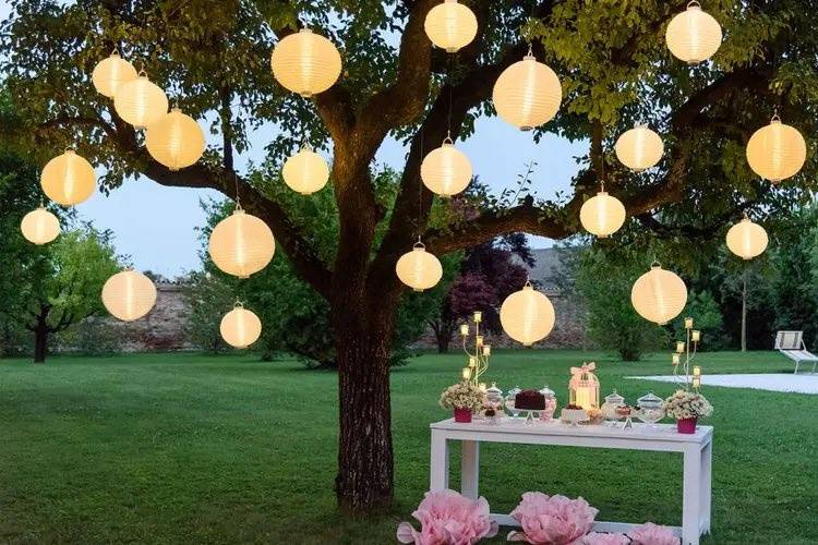 Illuminazione matrimonio