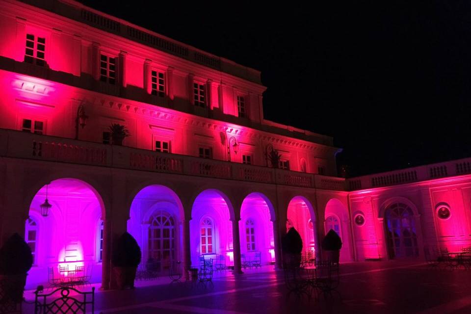 Illuminazione matrimonio