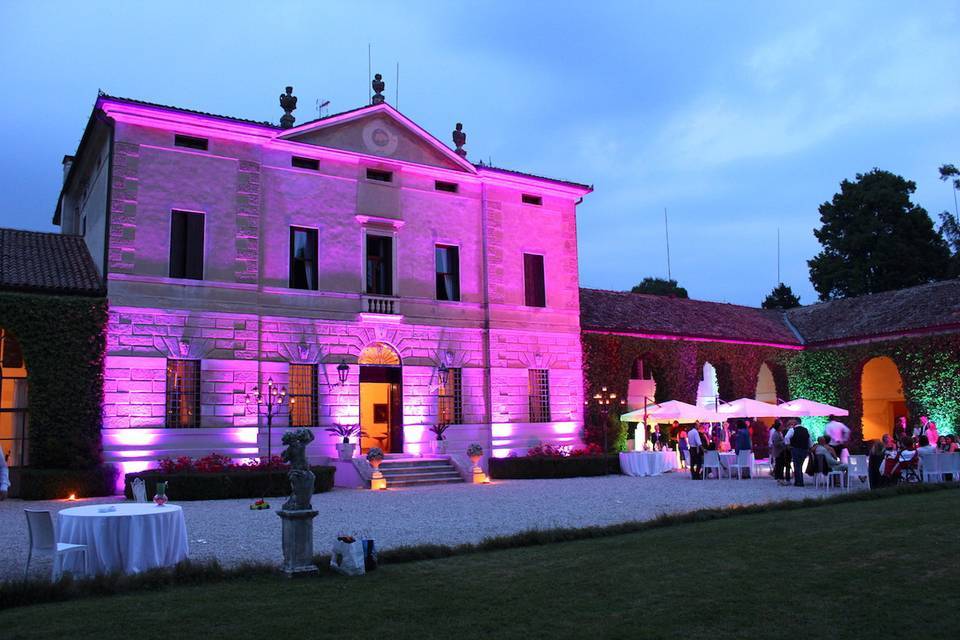 Illuminazione matrimonio