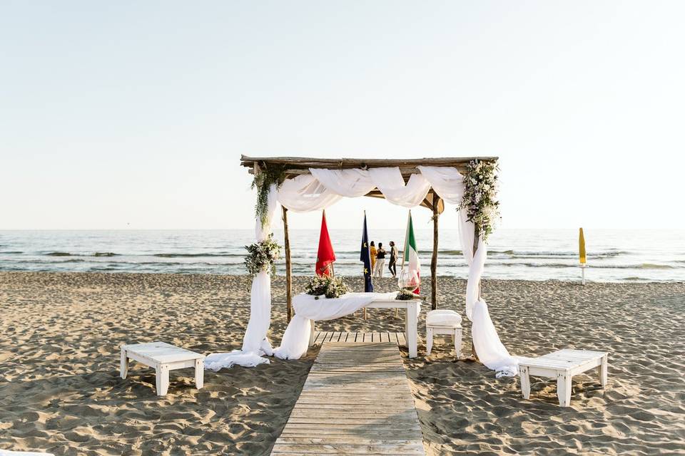 Matrimonio sulla spiaggia