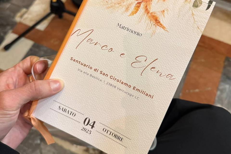 Libretto messa