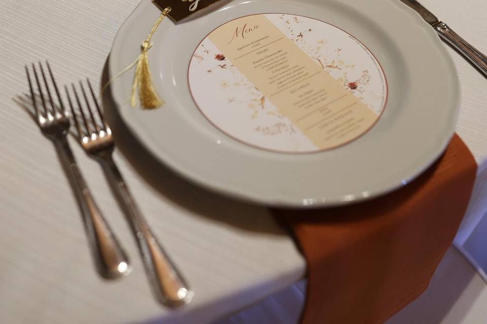 Menu e segnaposti