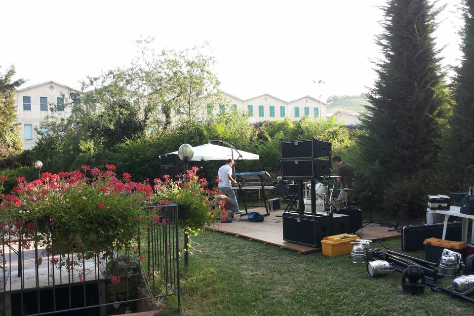 Festa privata - il palco2