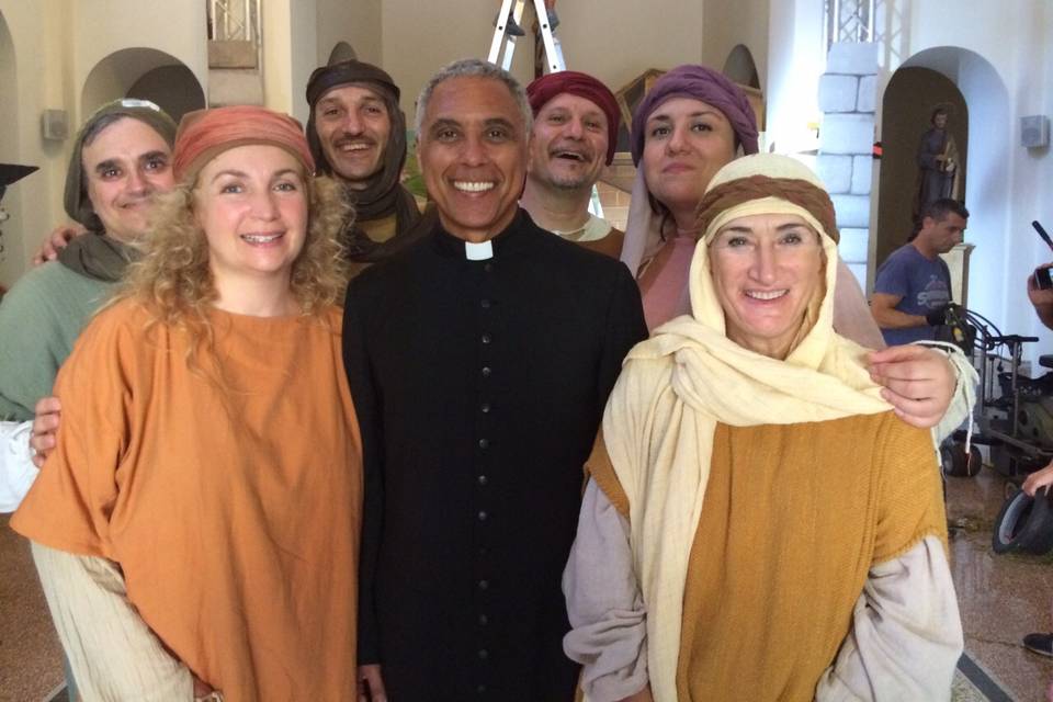 Sul set di “come fai sbagli”