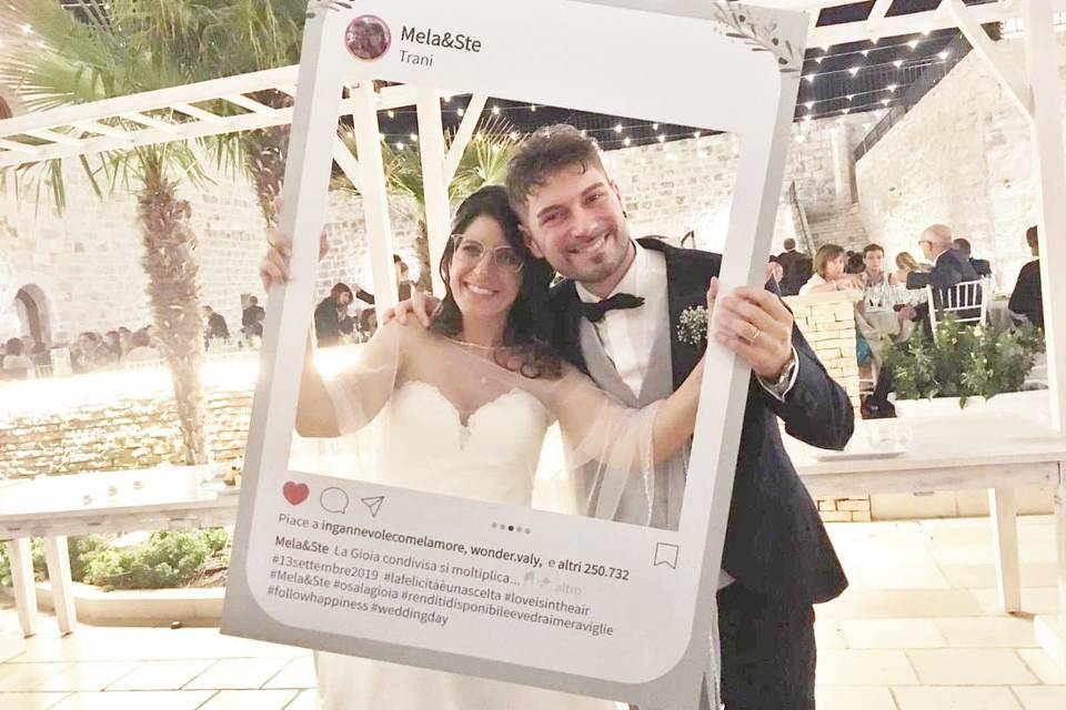 Instagram foto matrimonio