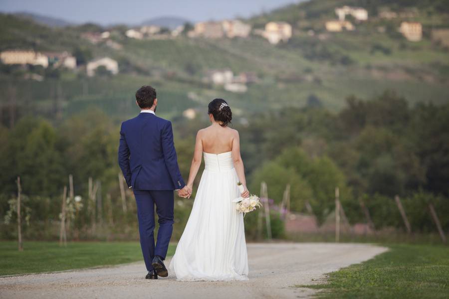 Sposi tra le vigne