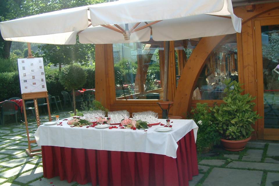 Giardino del Gazebo aperitivo