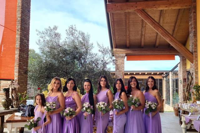 Damigelle matrimonio