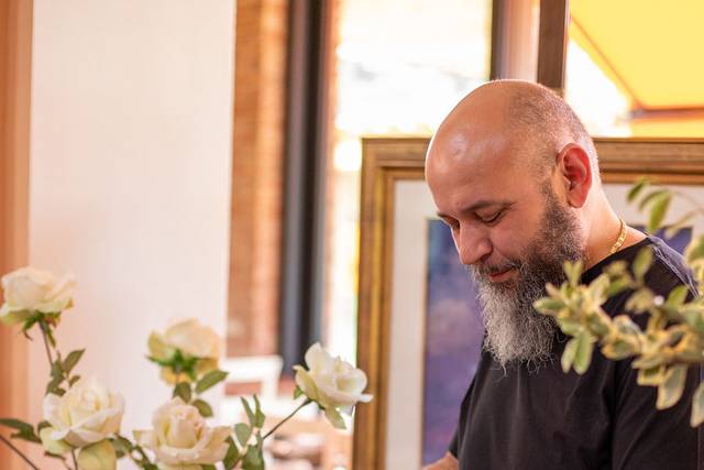 Stefano al lavoro