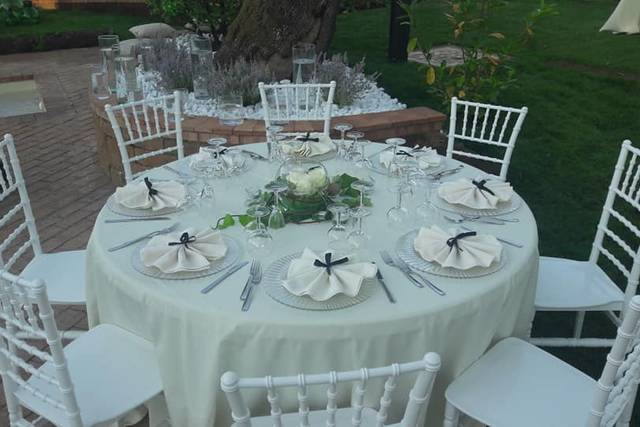 Sala in giardino