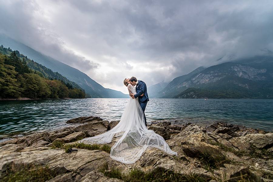 Wedding Molveno Lake