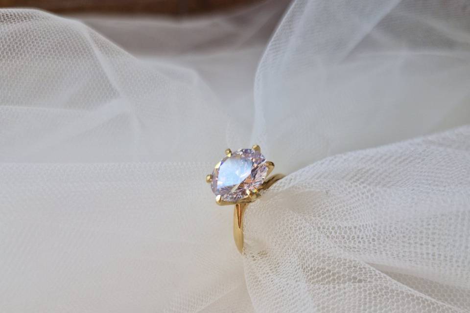 Oro 18k Zircone