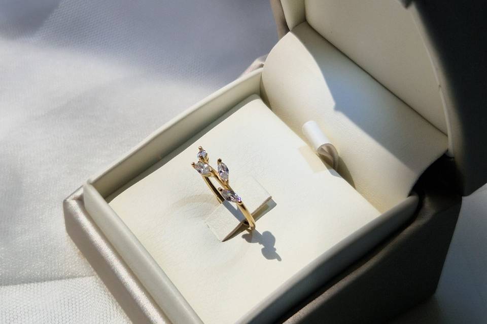 Oro 18k e zirconi