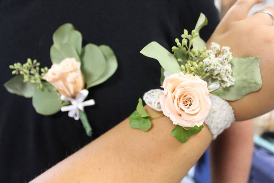 Bottoniera e bracciale