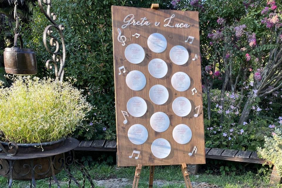 tableau de mariage