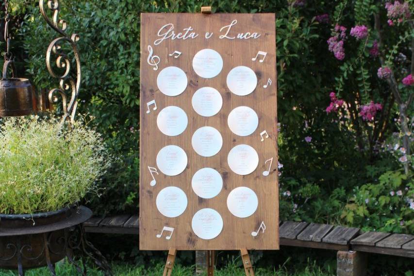 tableau de mariage