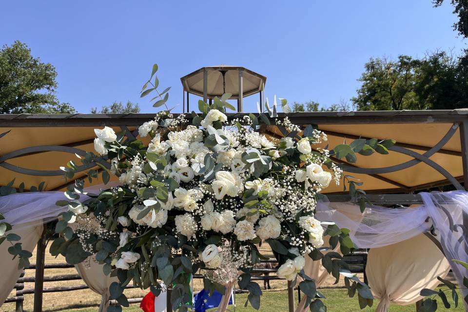 Composizione centrale gazebo