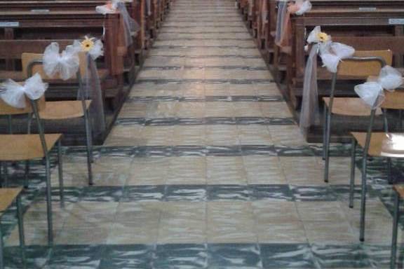 Allestimento chiesa