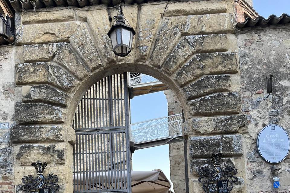 Esterno castello vigoleno