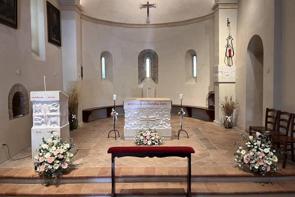 Allestimento chiesa