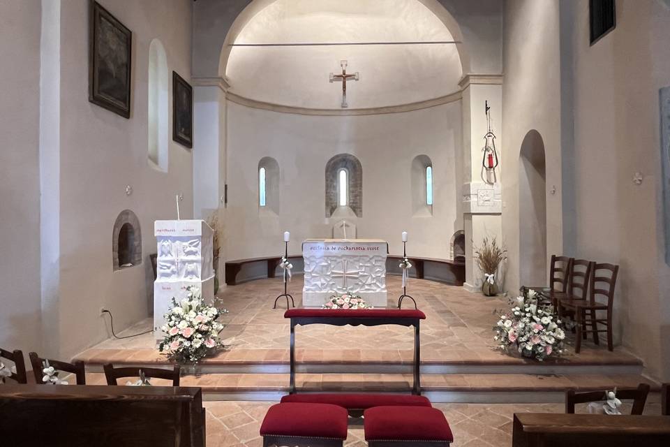 Allestimento chiesa