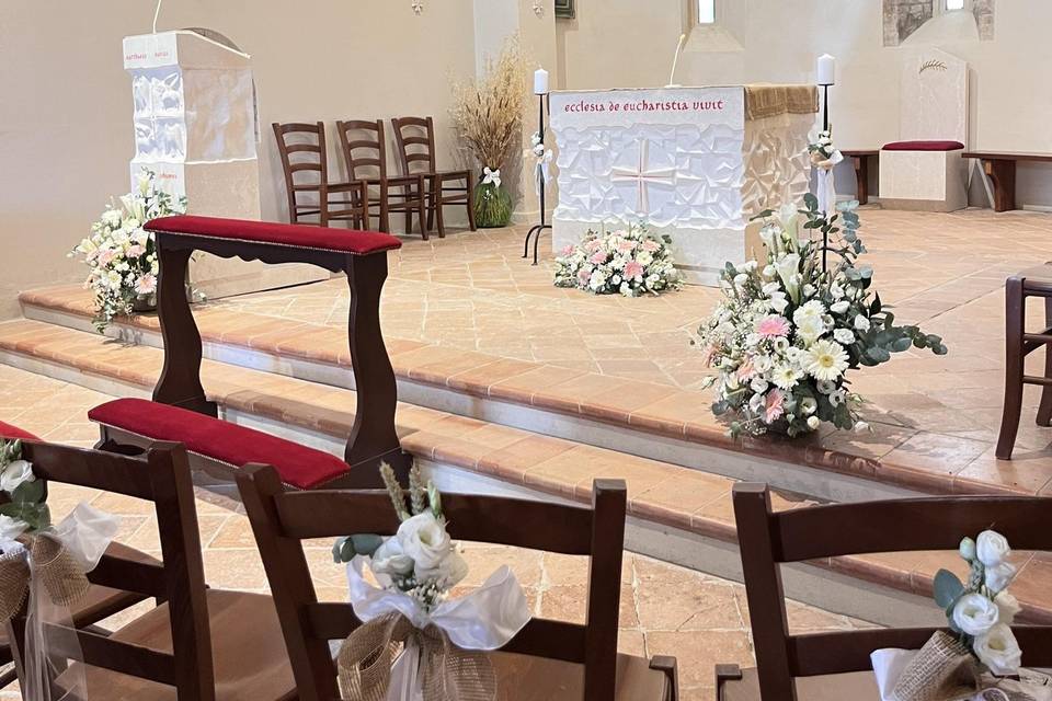 Allestimento chiesa