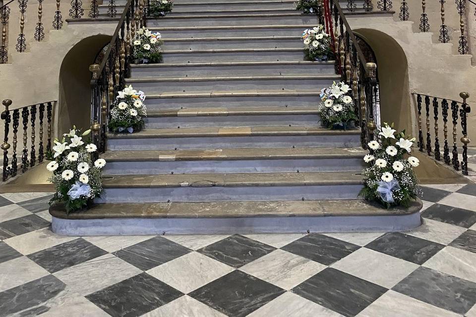 Allestimento interno chiesa
