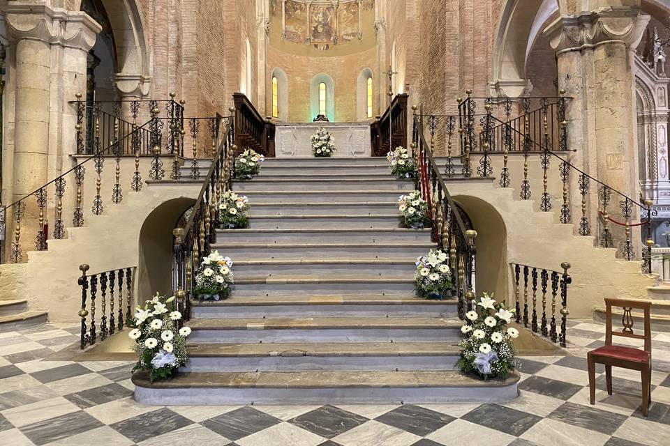 Allestimento interno chiesa