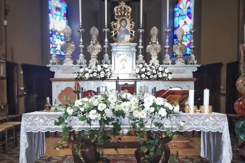 Allestimento altare