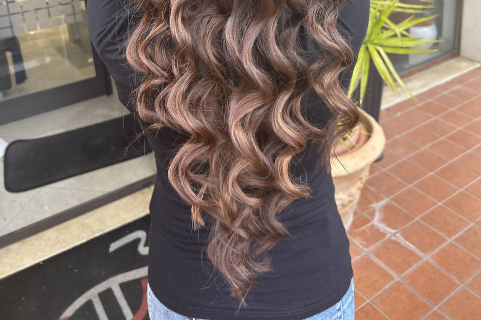 Natural balayage