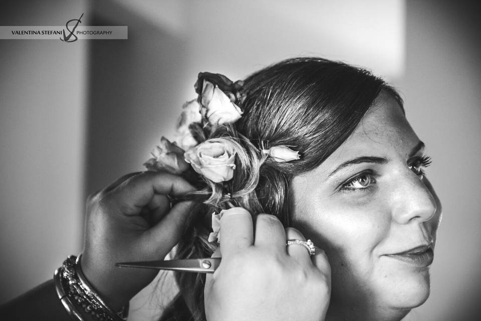 Preparazione sposa Pontedera