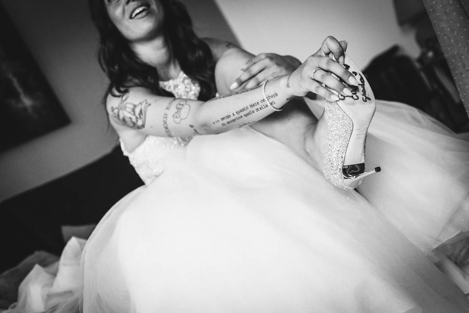 Le scarpe della sposa