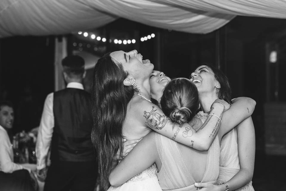 La sposa e le amiche