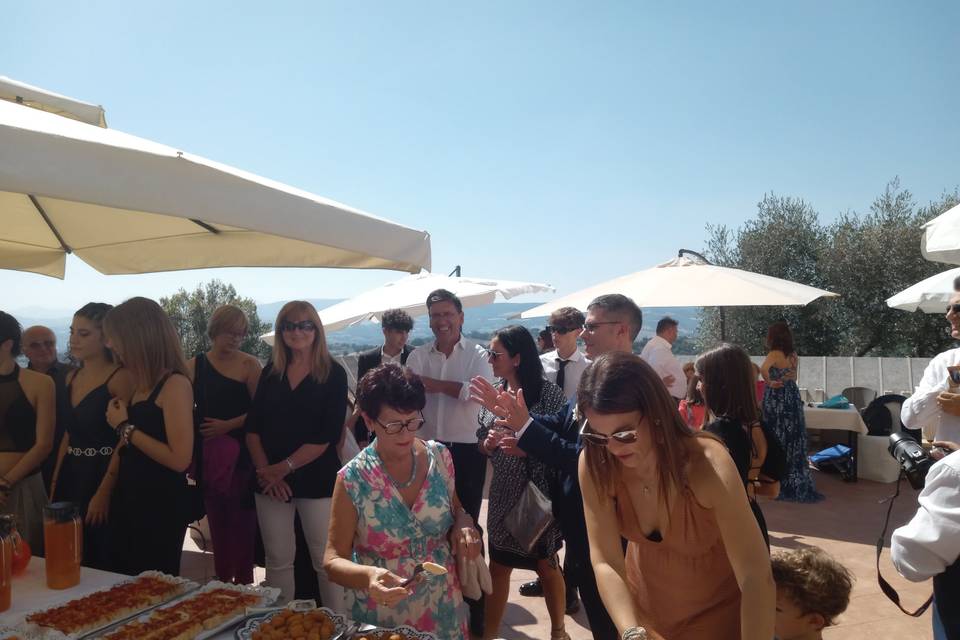 L'aperitivo in terrazza