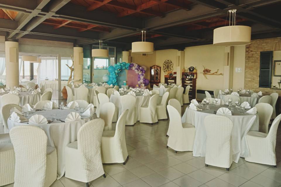 La sala ristorante