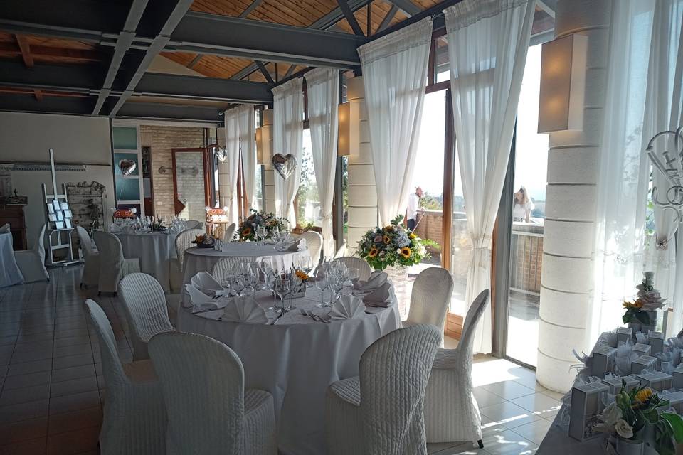 La sala ristorante