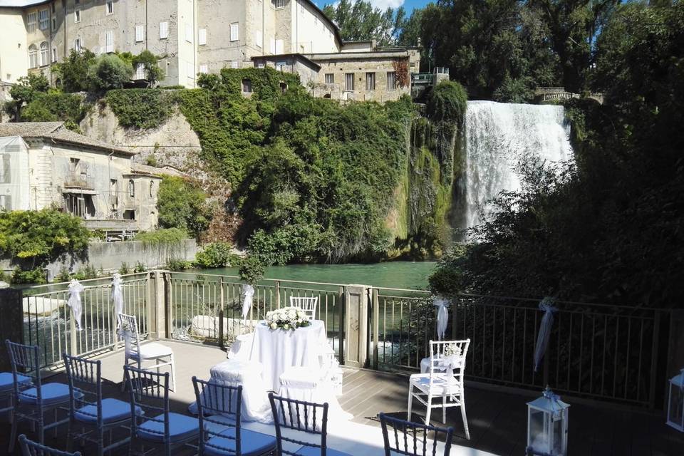 Matrimonio in terrazza