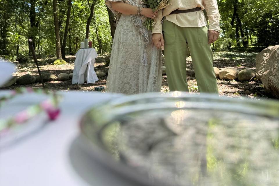 Matrimonio Celtico nel bosco