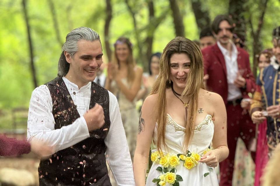 Matrimonio nel bosco