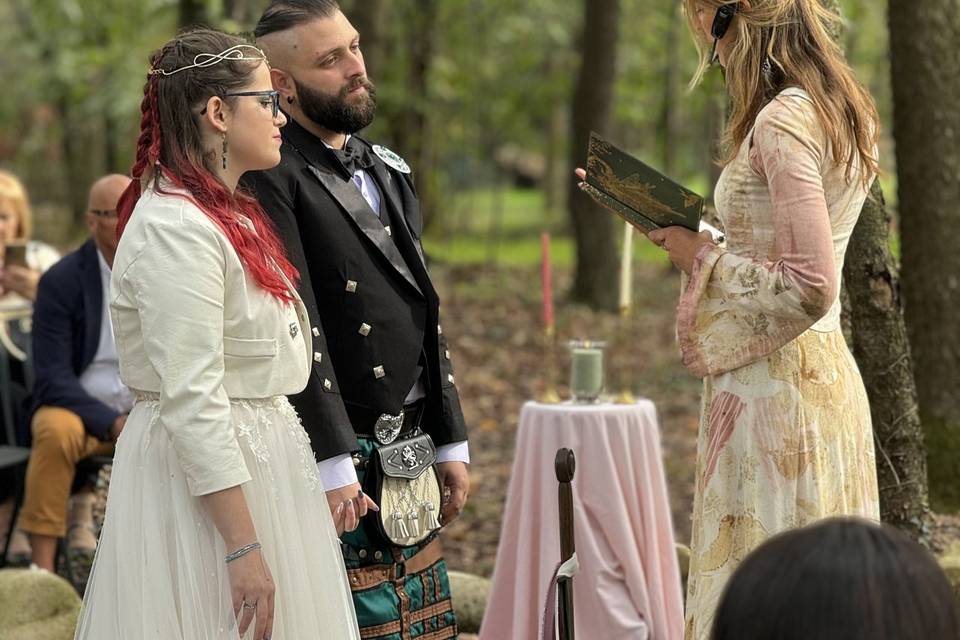 Matrimonio nel bosco
