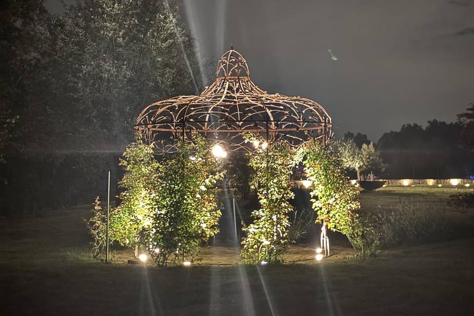 Gazebo visione notturna