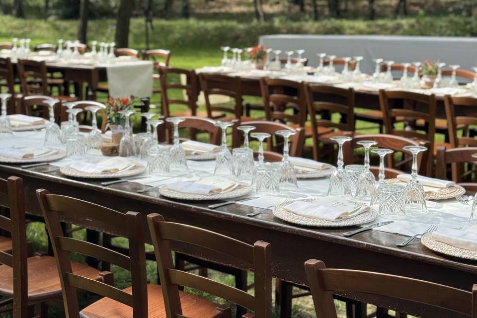 Matrimonio all'aperto