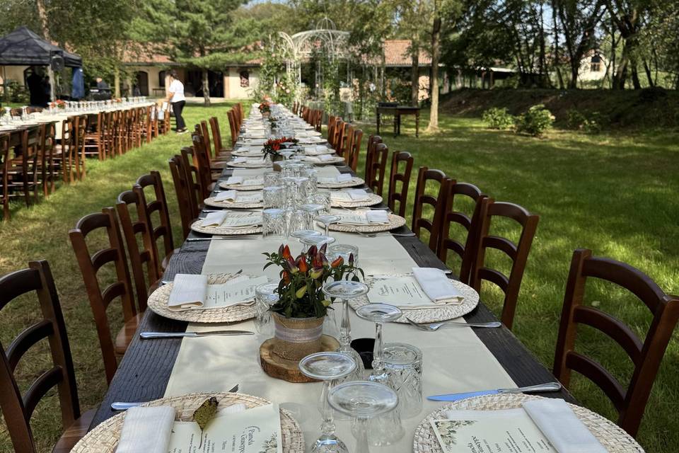 Allestimento in natura