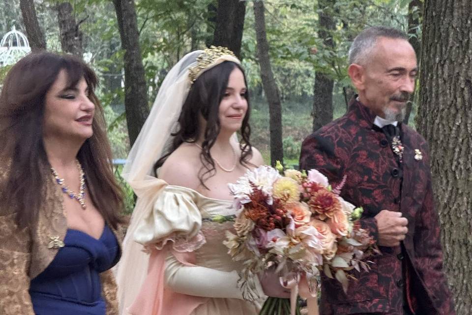 Matrimonio Celtico nel bosco