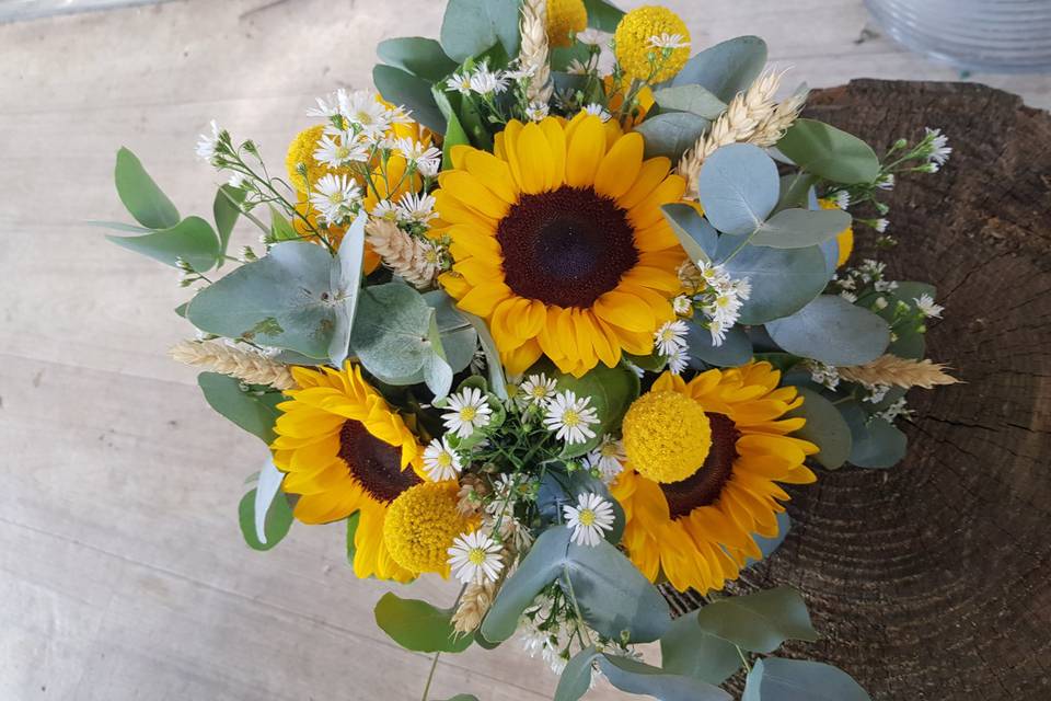 Bouquet girasoli