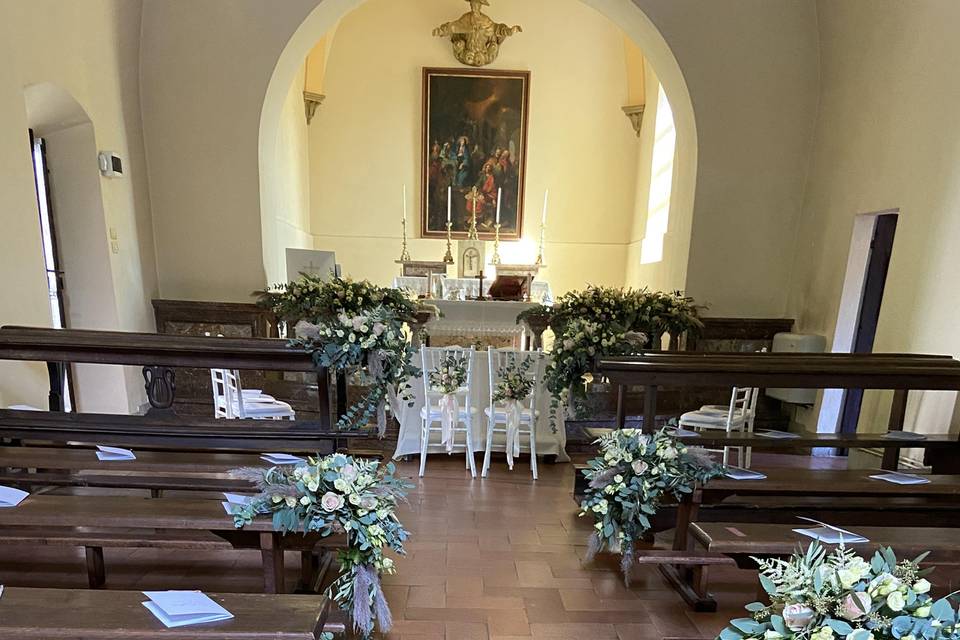 Allestimento chiesa