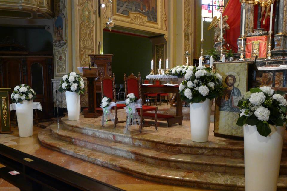 Allestimento chiesa