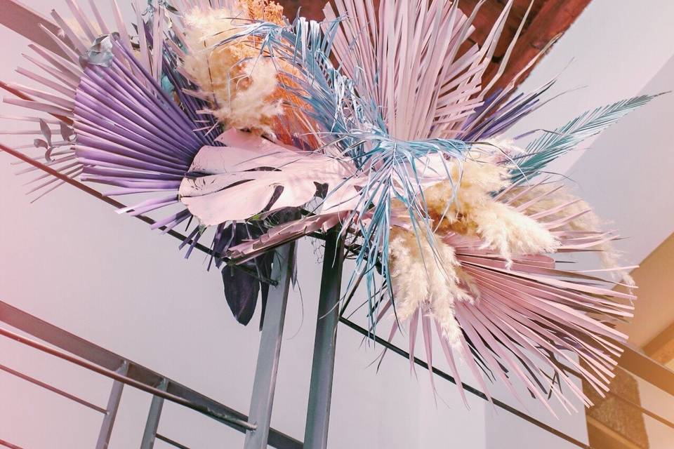 Pop Up Store Colorful Tropical