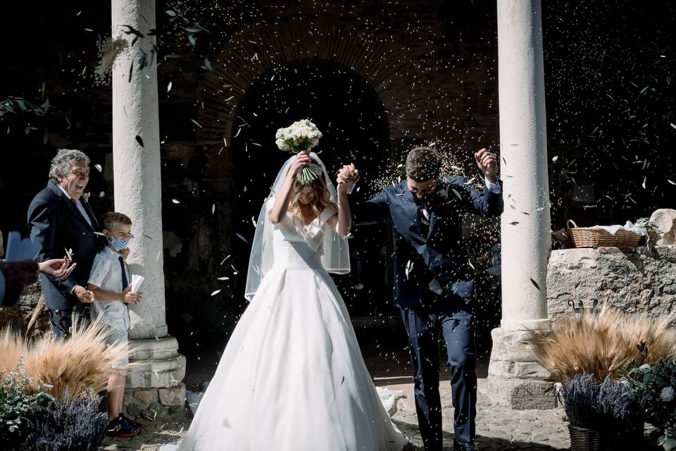 White&Green Wedding